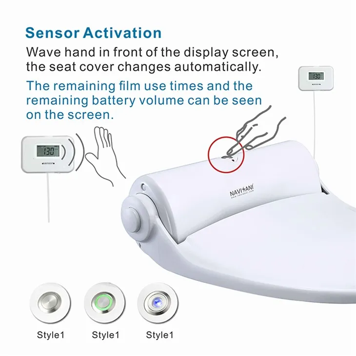 automatic toilet seat